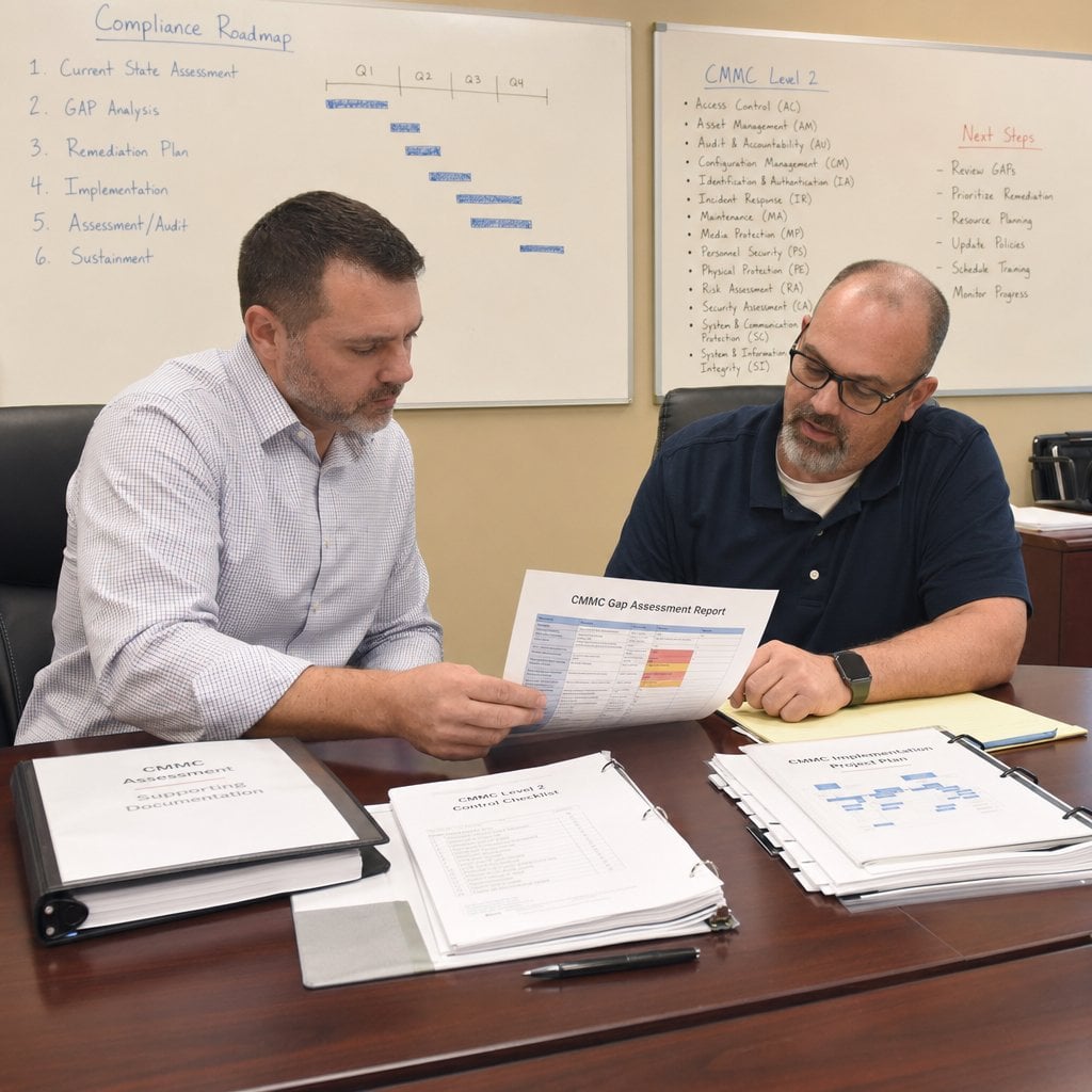 CMMC compliance for defense contractors — IT professionals