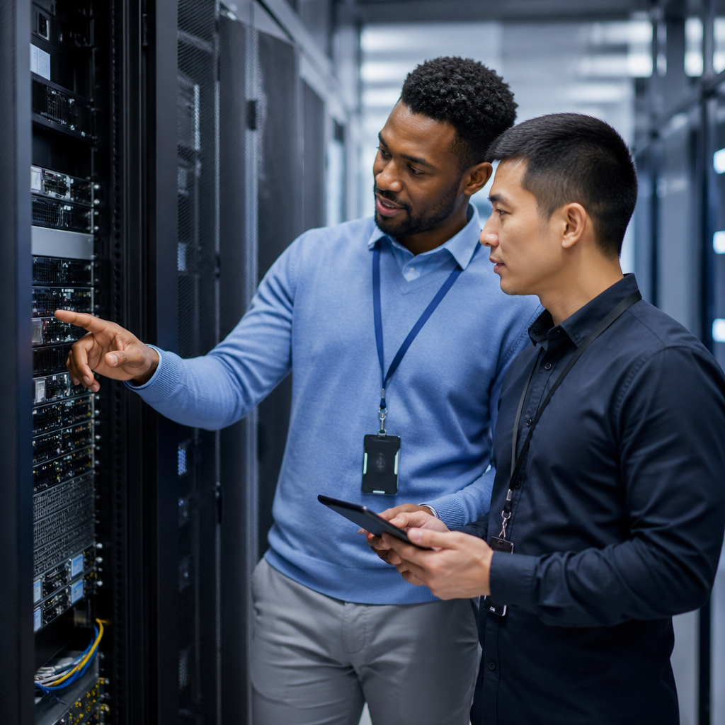 Co-managed IT services — professionals