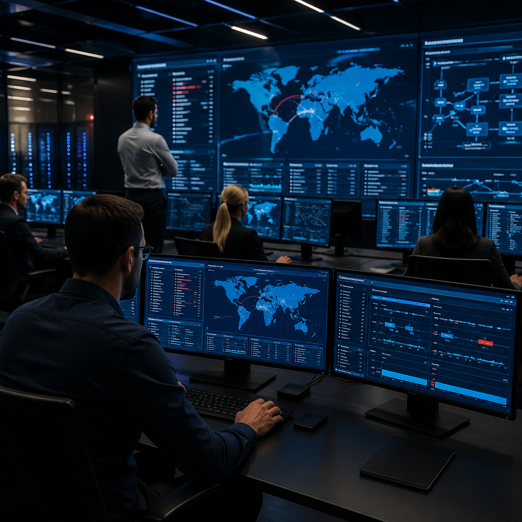 Managed cybersecurity services — team