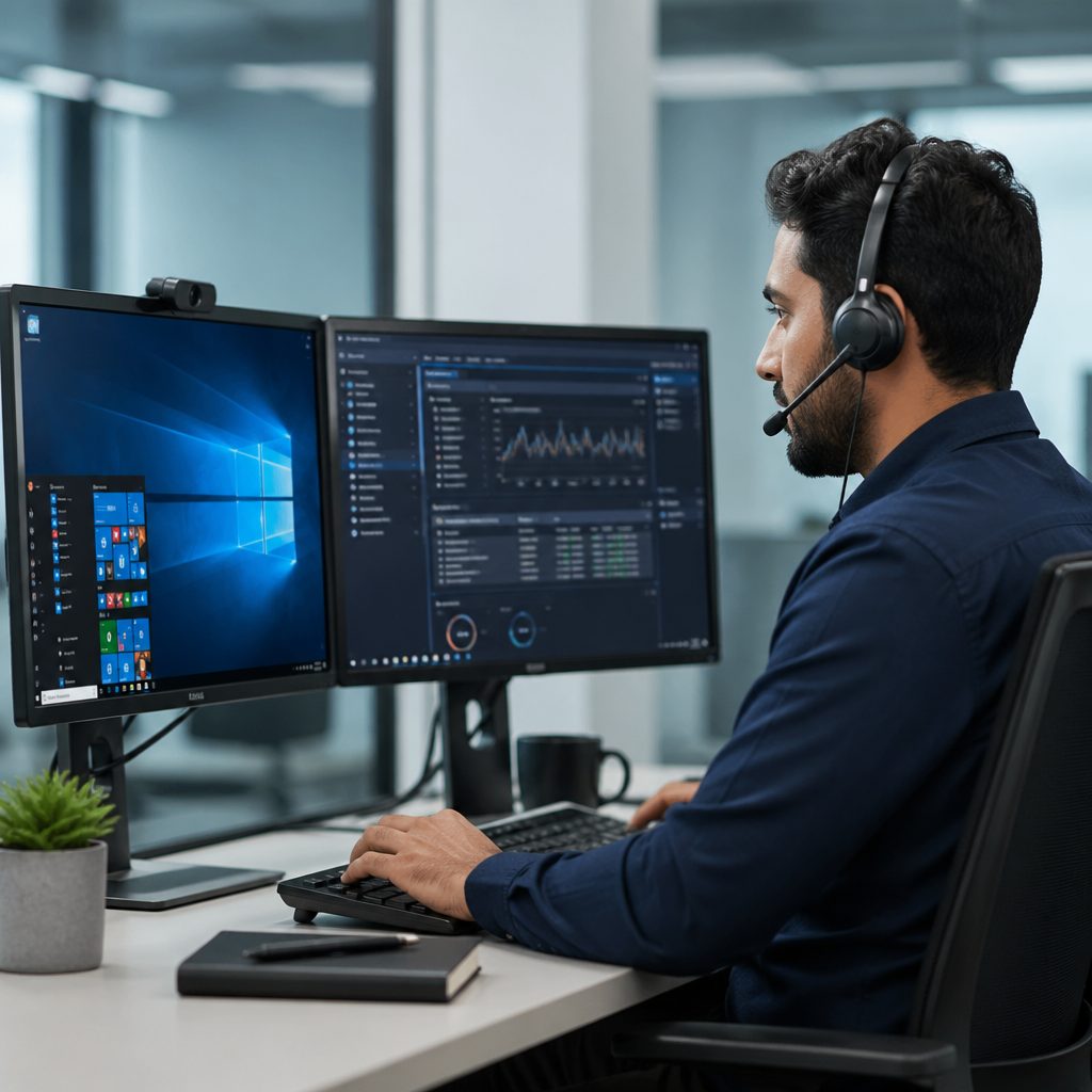 Managed IT support services — professionals