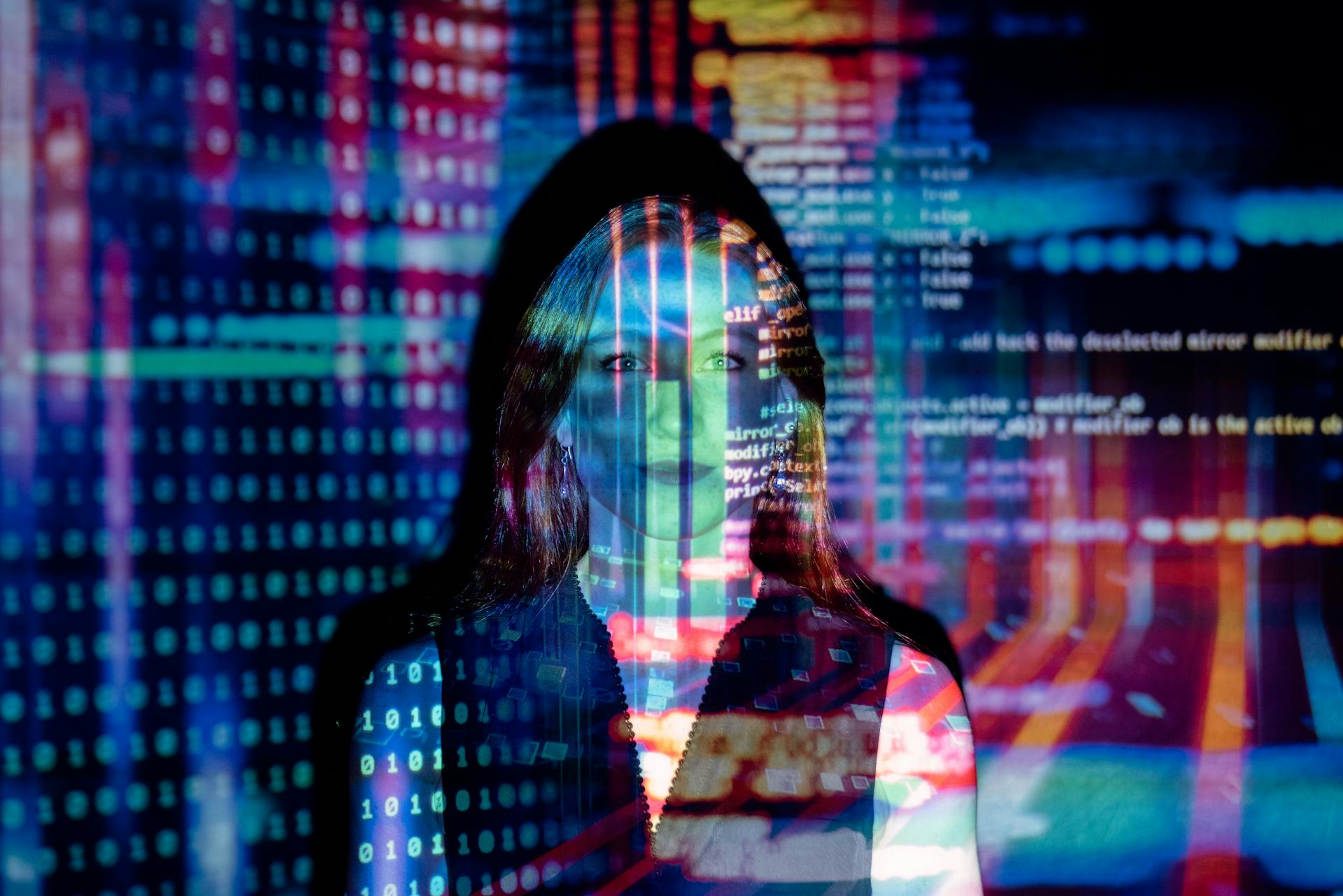 Cybersecurity specialist monitoring network infrastructure