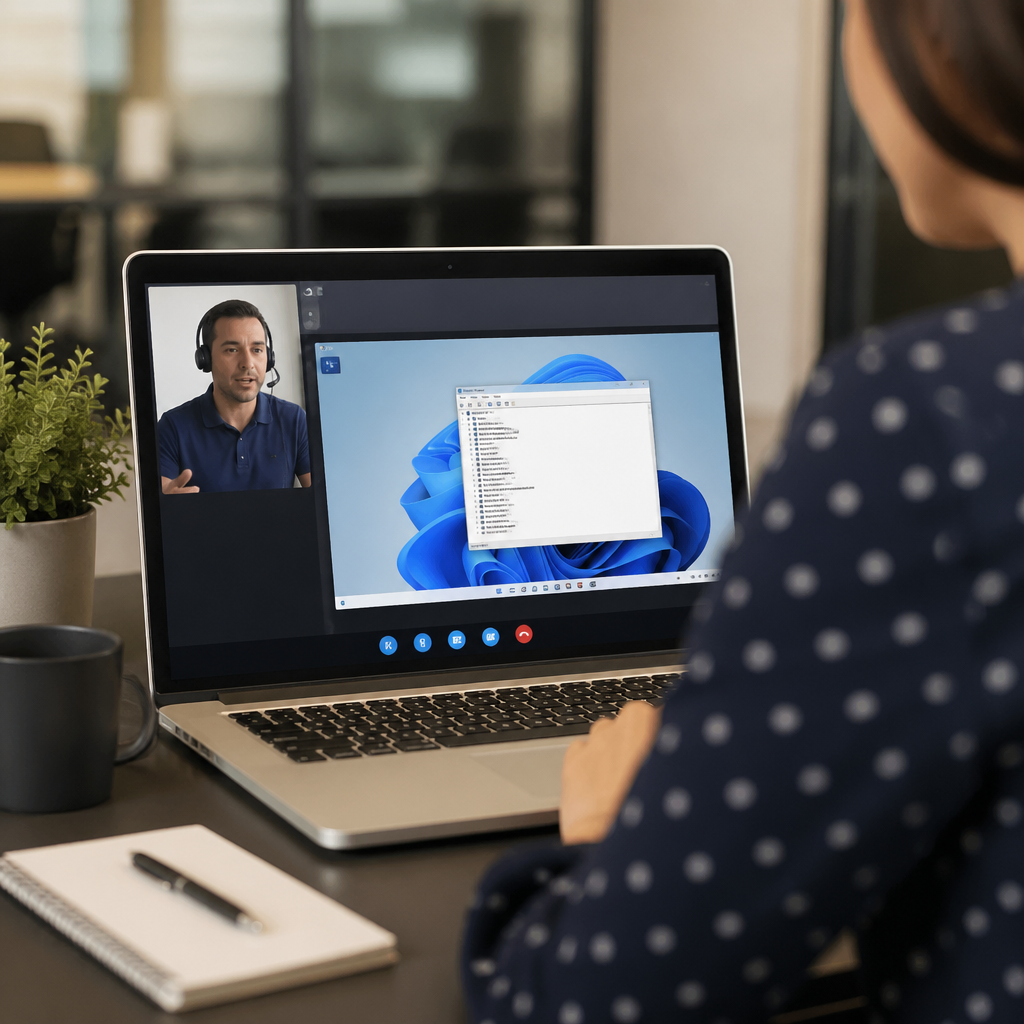 Remote IT support services — professionals