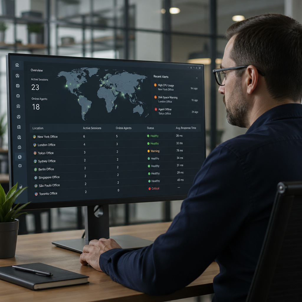 Remote IT support services — specialist
