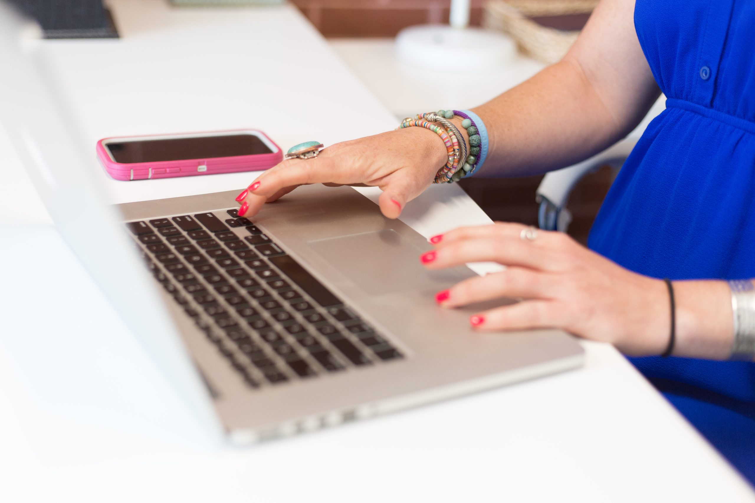 ISO hands laptop Connecticut managed IT services