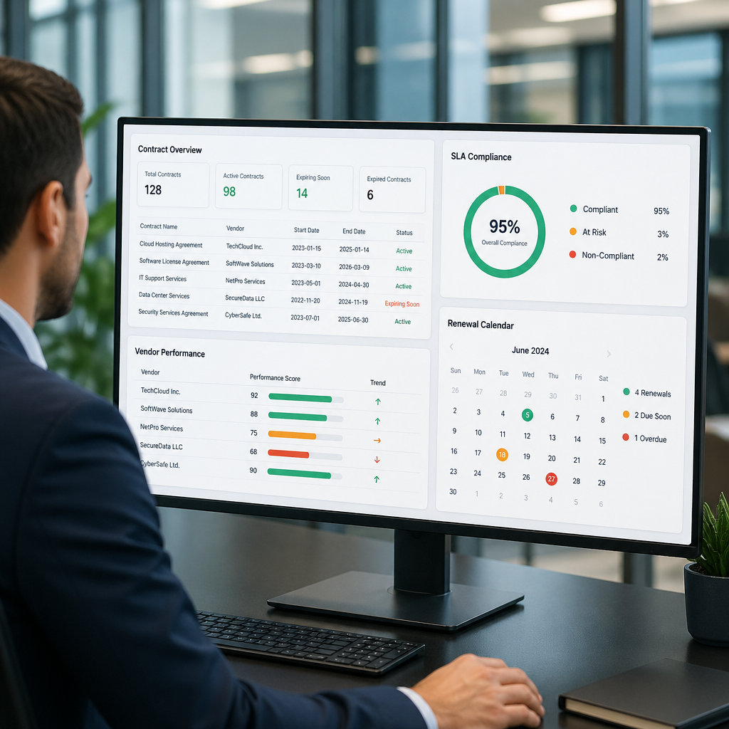 IT vendor management services — team