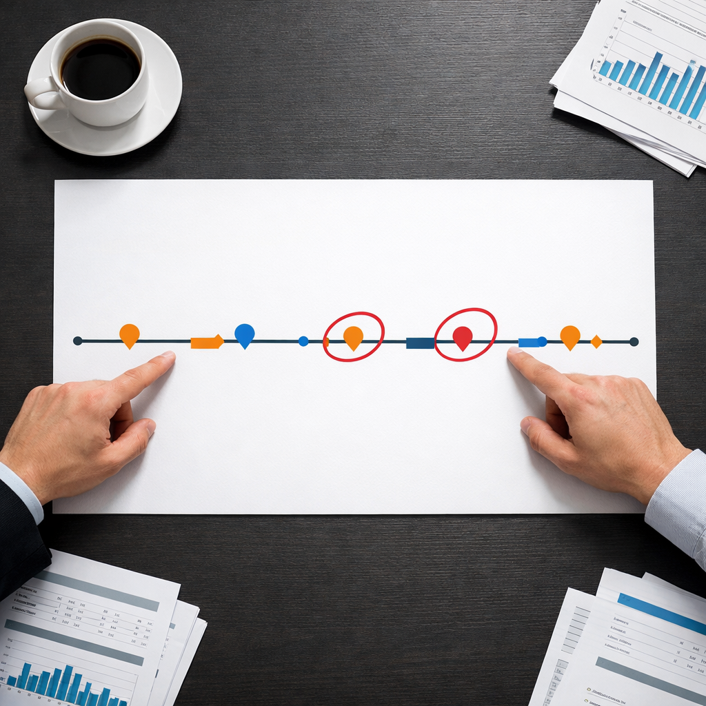 MSP acquisition timeline document showing consolidation activity in managed services industry